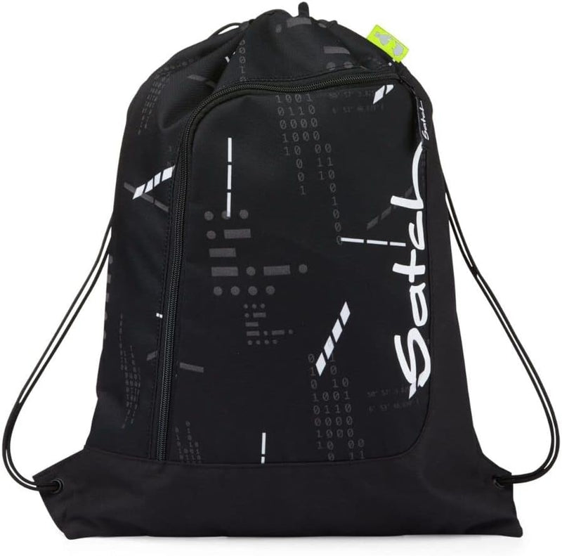 satch Pack Schulrucksack Set 3tlg. mit Schlamperbox und Sportbeutel Ninja Matrix, Ninja Matrix