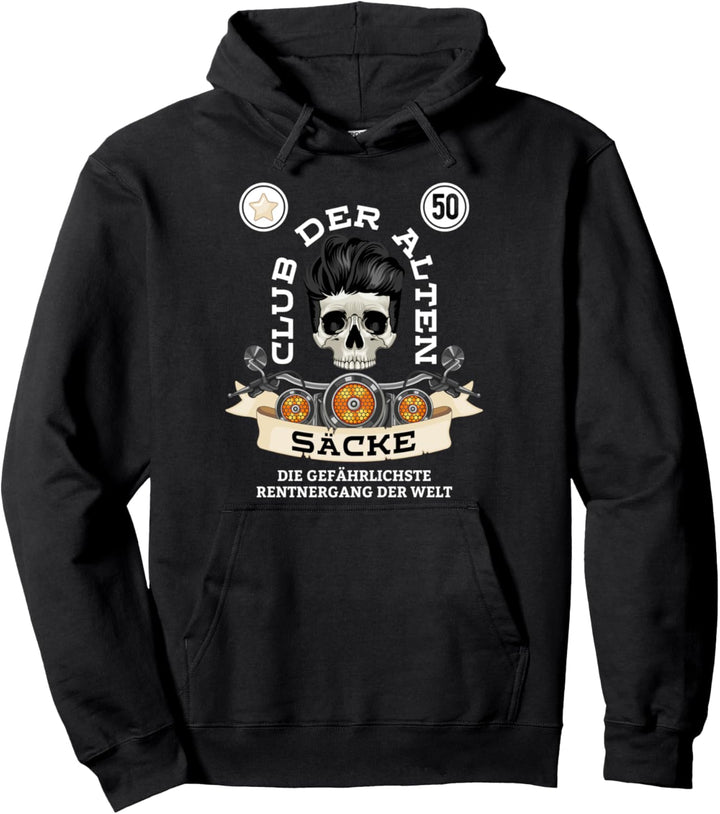 Geburtstag 50 Jahre Alt Jahrgang Club Der Alten Säcke Pullover Hoodie