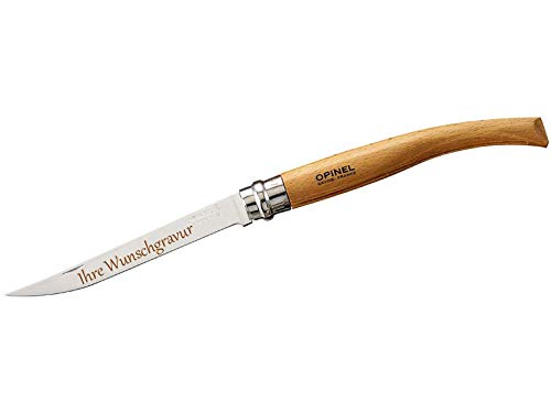 Opinel O000516 Messer N°12 mit Wunschgravur auf der Klinge, N°12 mit Wunschgravur auf der Klinge