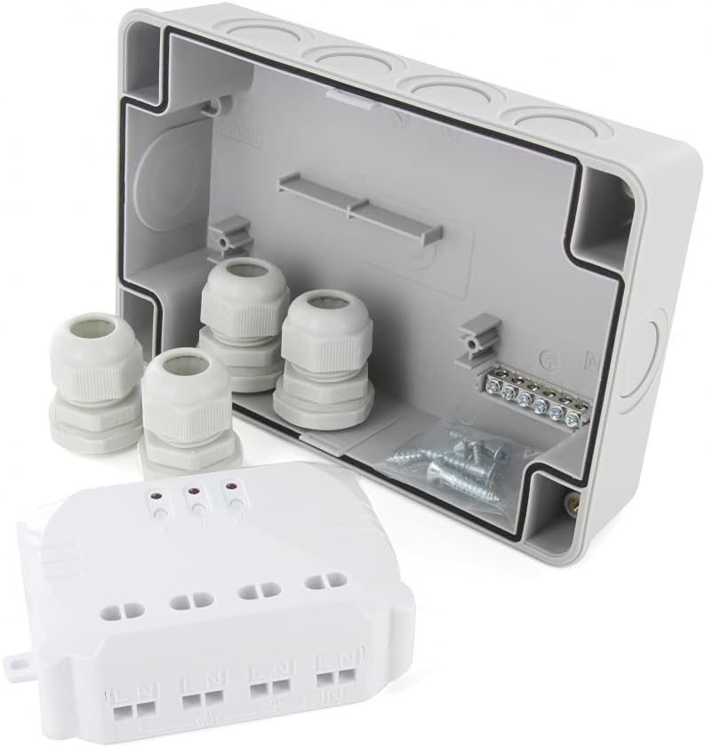 DiO Connected home EIN/Aus-Modul mit 3 Kanälen und wasserdichtem Gehäuse