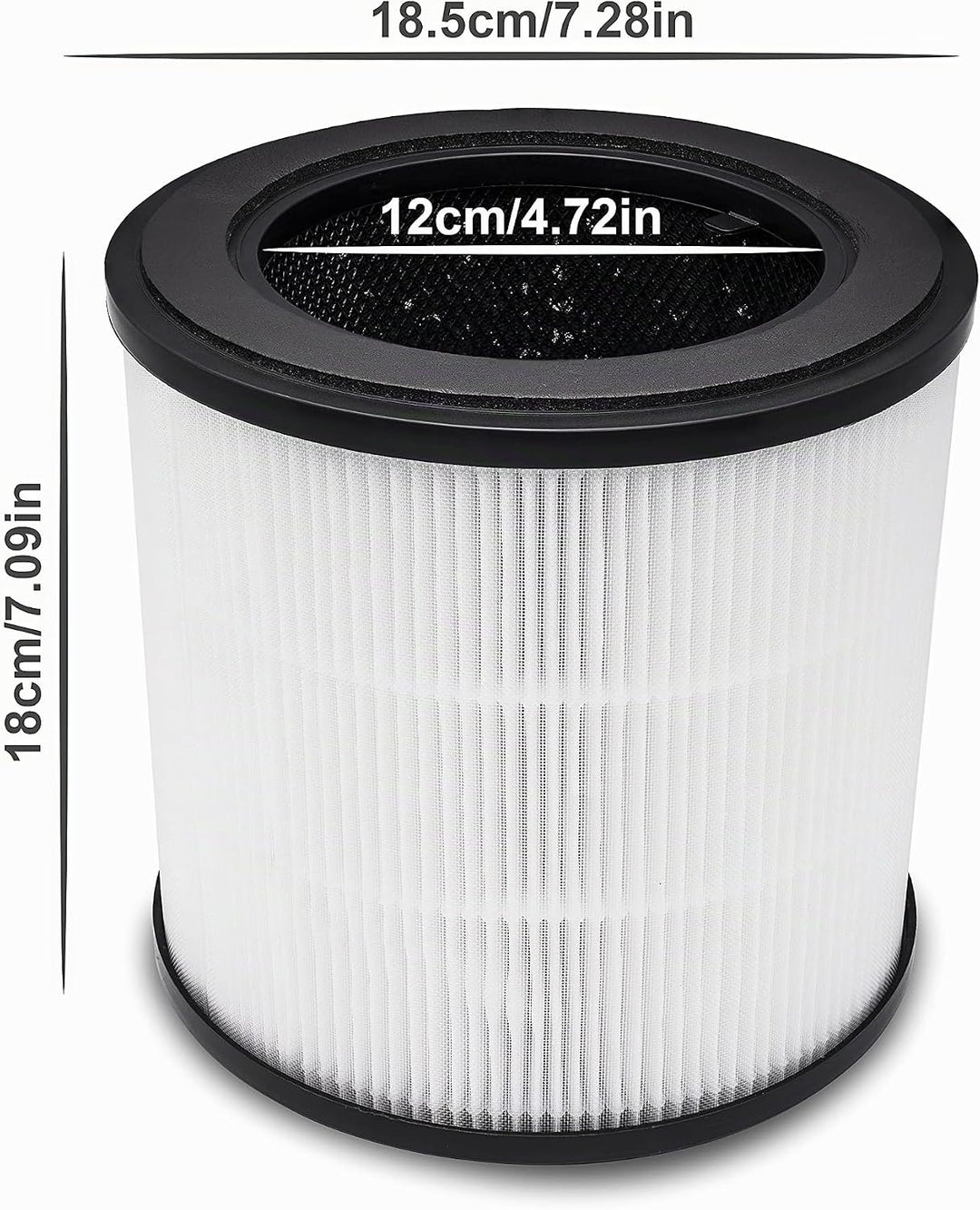 Supremery 2x Ersatz Kombi-Filter kompatibel mit Philips Luftreiniger AC0830/10 AC0820/10 AC0820/30 A
