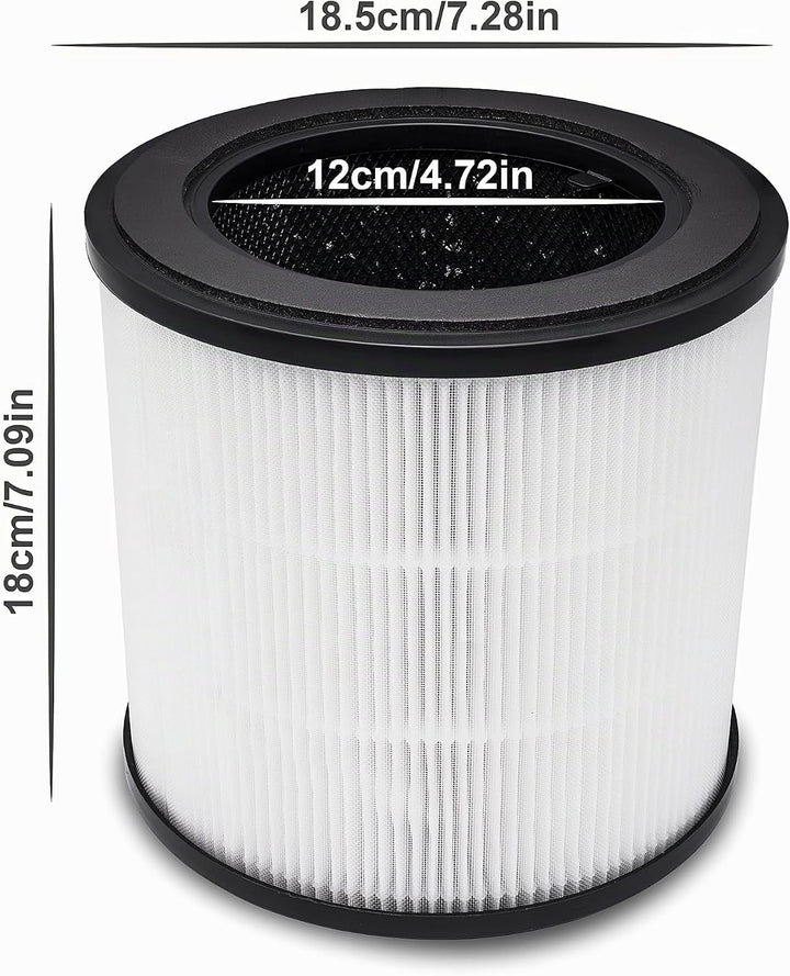 Supremery 2x Ersatz Kombi-Filter kompatibel mit Philips Luftreiniger AC0830/10 AC0820/10 AC0820/30 A