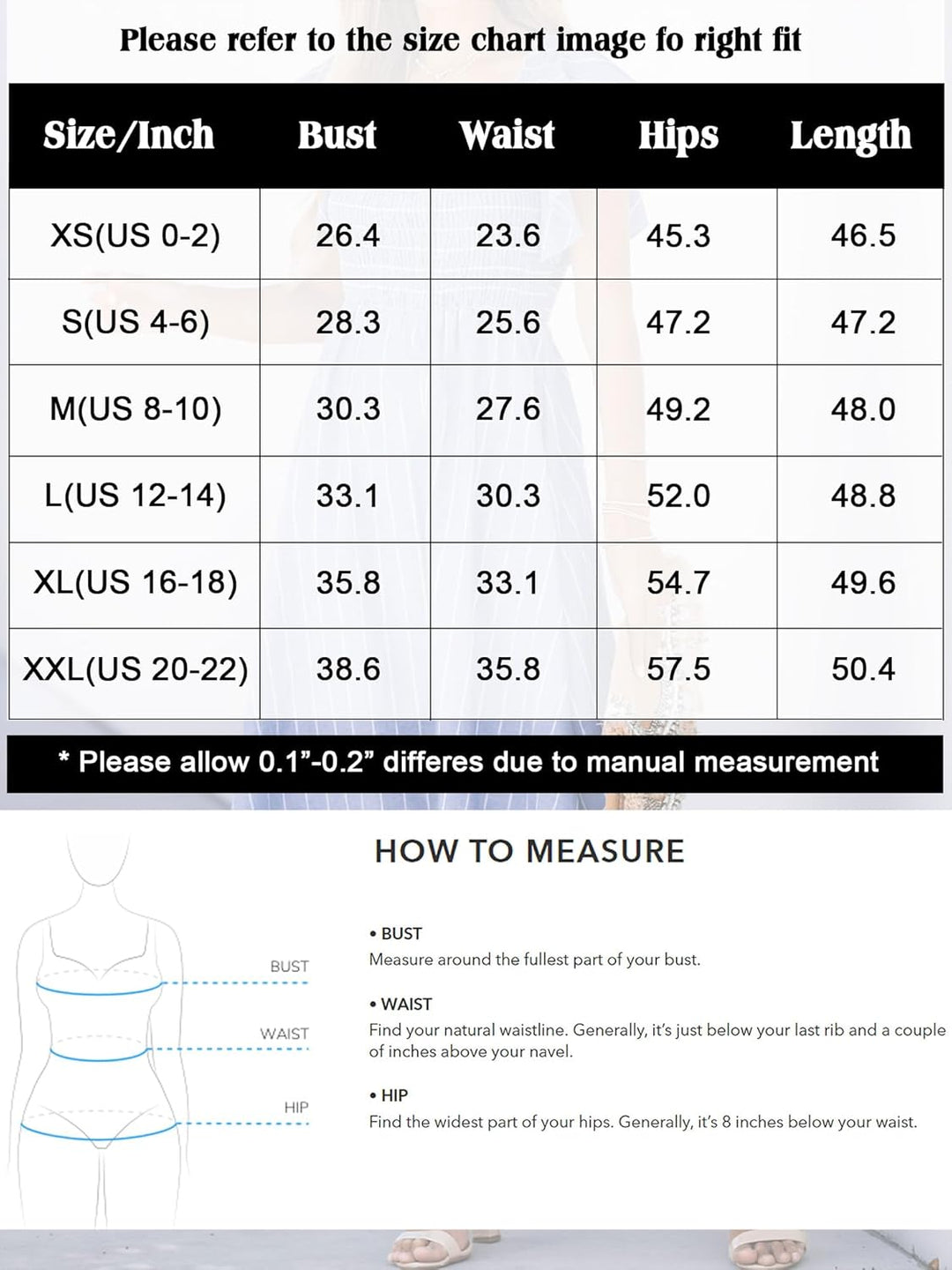 CUPSHE Damen Sommerkleid Quadratischer Ausschnitt Volantärmel Nadelstreifen A Linie Gesmoktes Maxikl