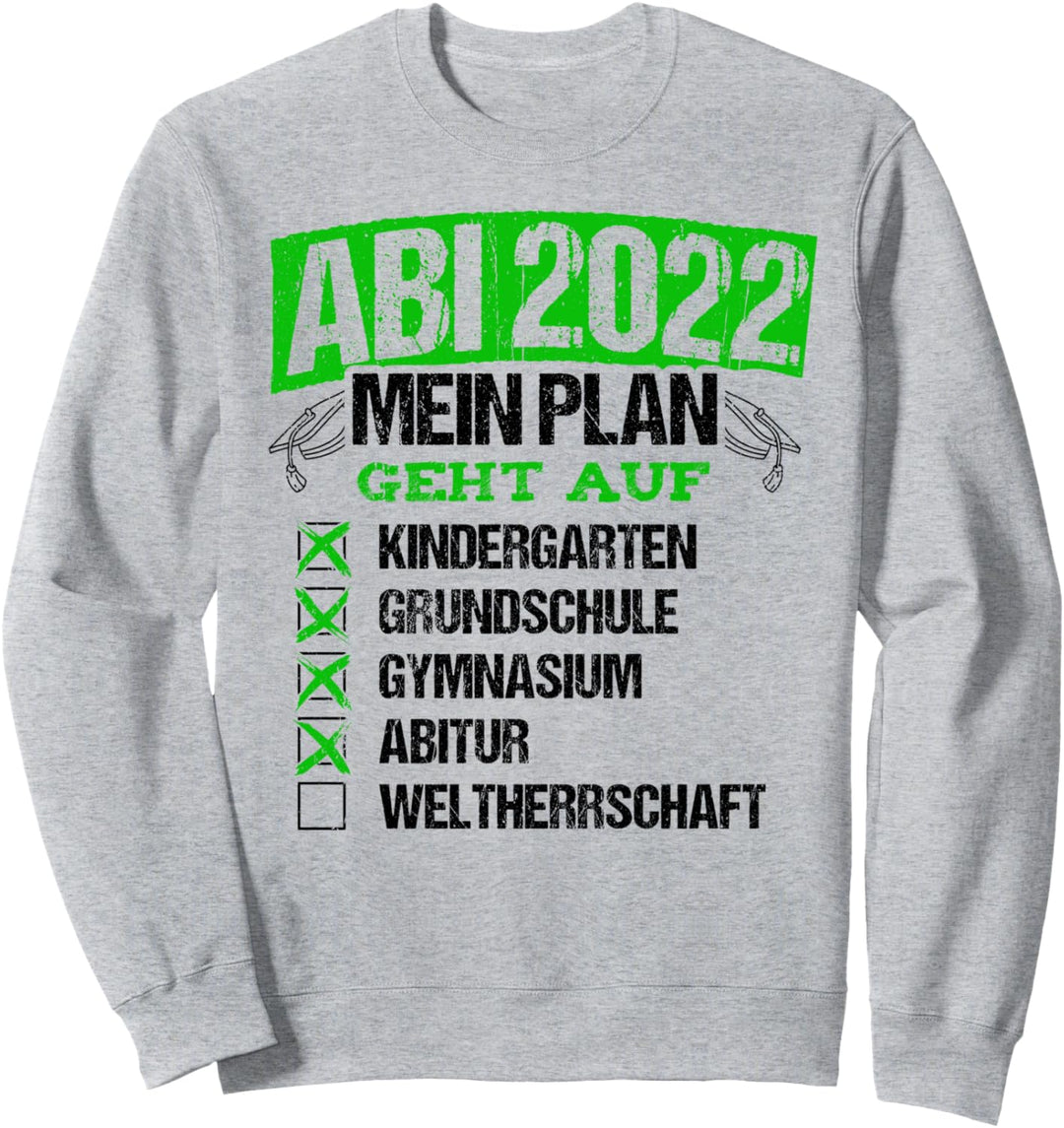 Abitur 2021 Abitur Geschenk Abschluss Abitur Sweatshirt