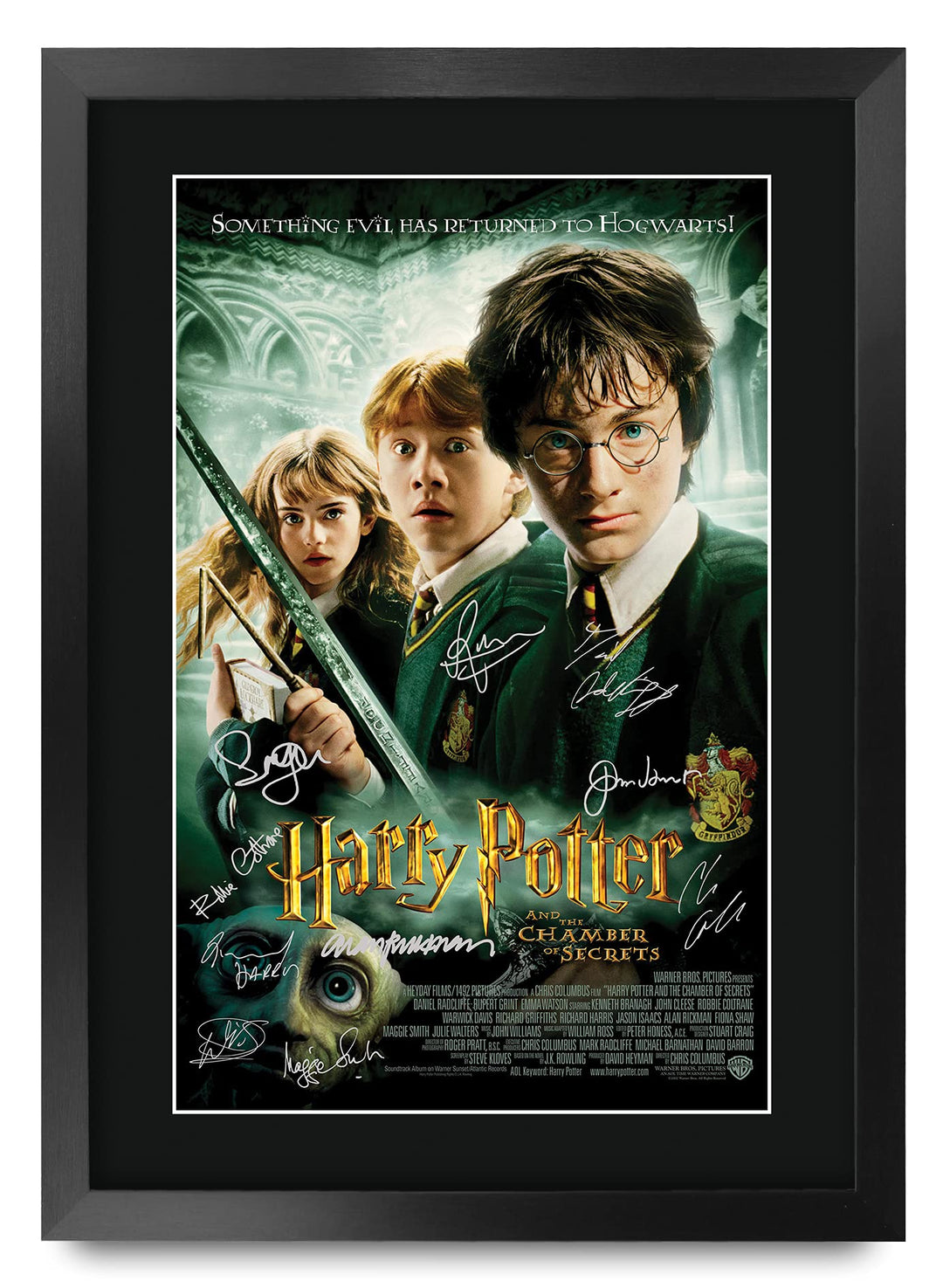 HWC Trading Kammer des Schreckens Harry Potter Die Darsteller Daniel Radcliffe Emma Watson Rupert Gr