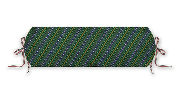 Pip Studio Nackenrolle Birds in a Row | grün - 22 x 70