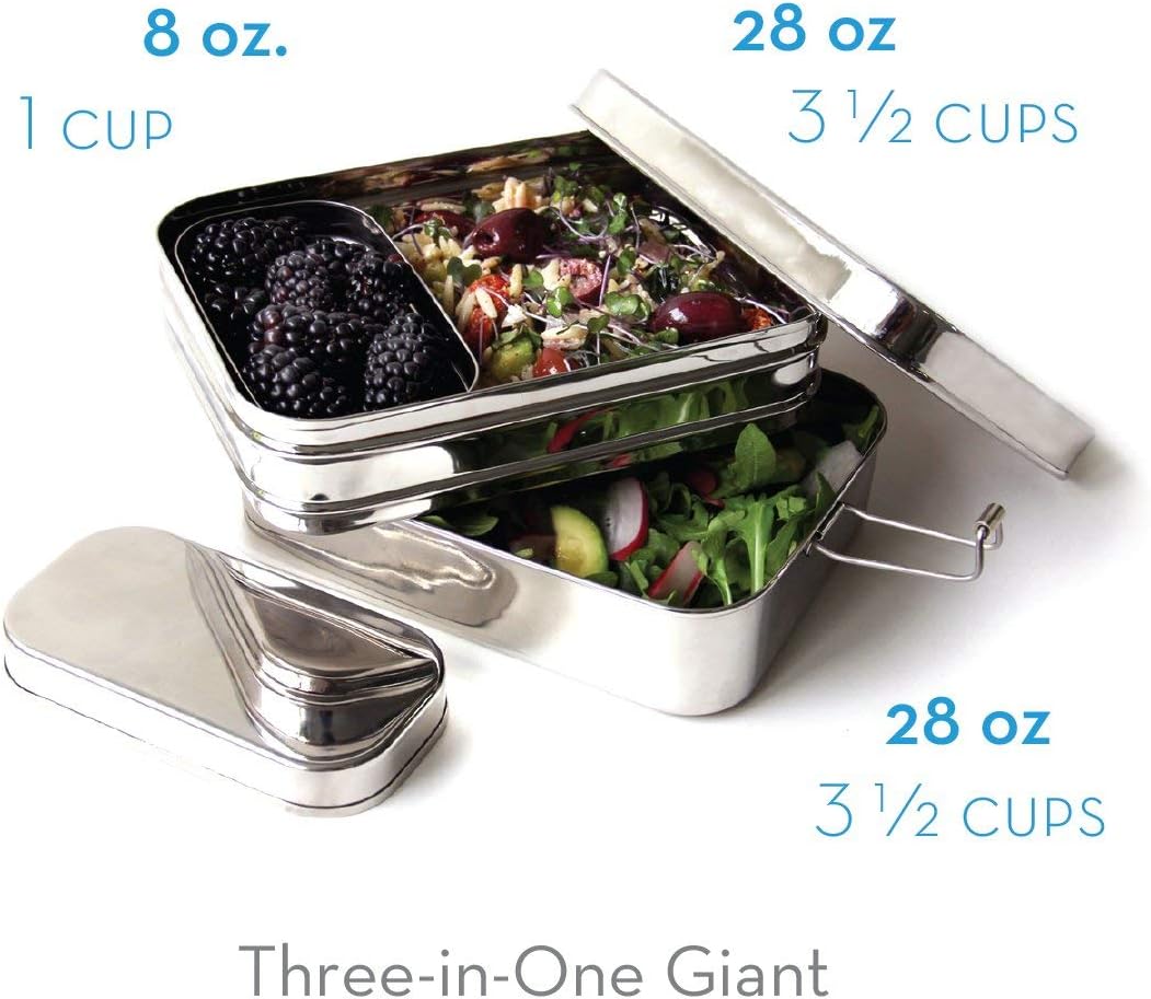 ECOlunchbox Brotdose Three in One giant, giant