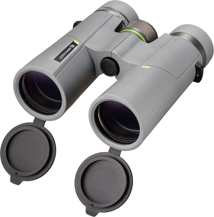 Bresser Fernglas 8x42 Wave, wasserdicht, mit BaK-4-Glas, UR-Vergütung und Brillenträgerokularen, per