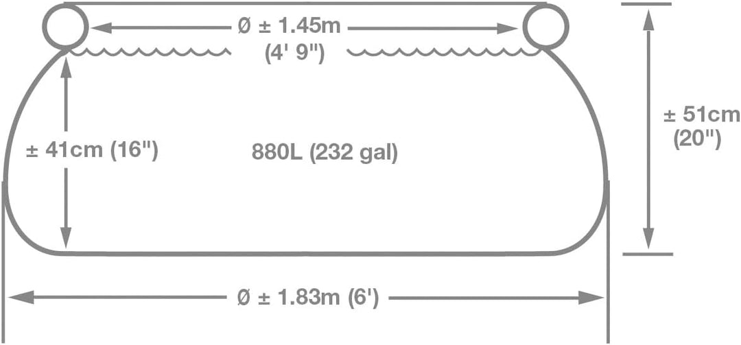 Intex 28101EH Easy Set, 1,8 m x 50,8 cm Pool, 1,8 m x 9,1 m, blau