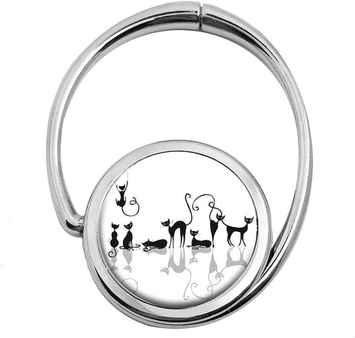 Stück Faltbare Hänge-Haken, mehrfarbig, 10 pièces, Handtaschenhalter, 10 pièces