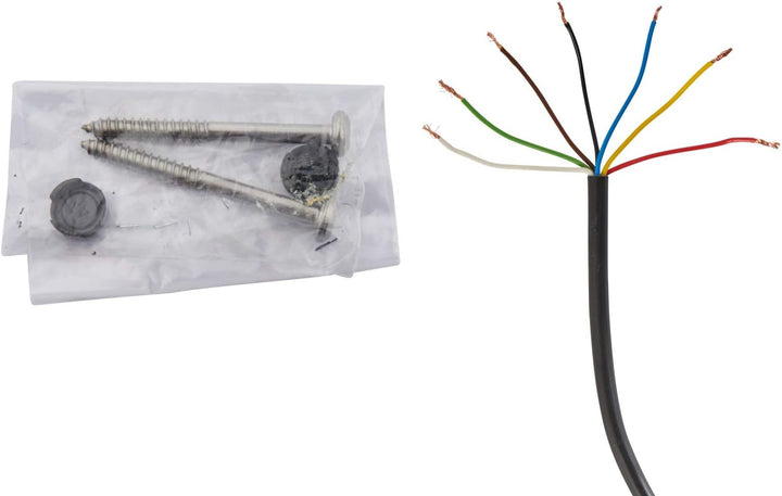 HELLA 2VP 345 900-411 Heckleuchte - Coluna - LED - 12V - Anbau/geschraubt - LED-Lichtfarbe: gelb/rot