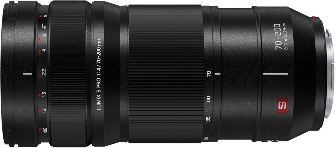 Panasonic LUMIX S PRO S-R70200E 70–200 mm F4 O.I.S. L-Mount Objektiv, Vollformat-Telezoom, Optischer