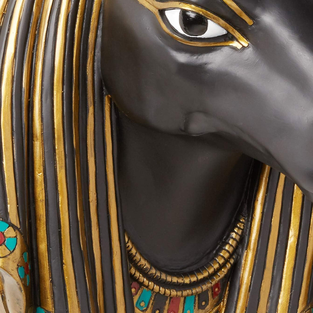 Design Toscano Gott Anubis, der Schakal, Wandfigur 15 Inch, 15 Inch