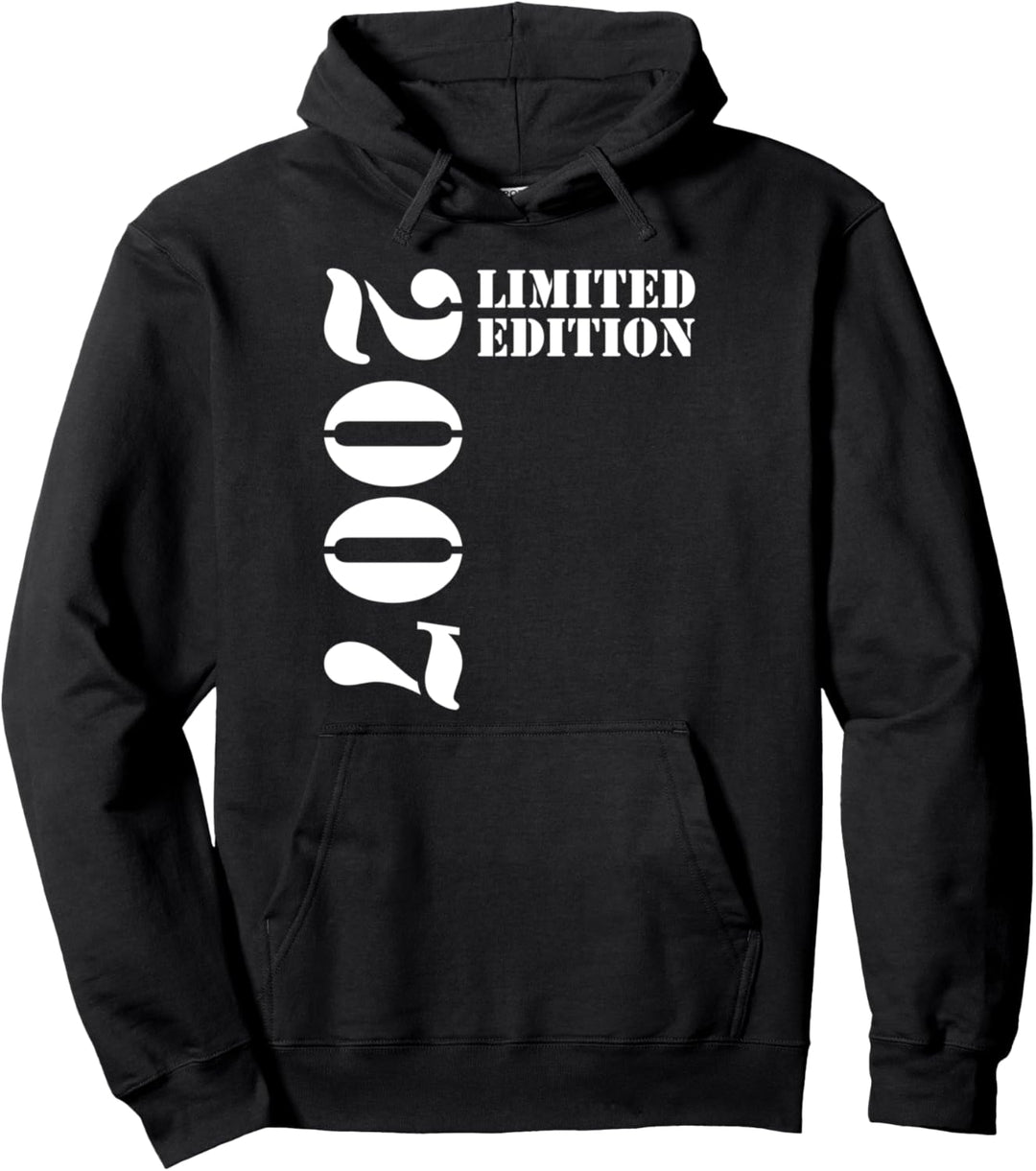 16. Geburtstag Mädchen Jungen Jahr Deko Limited Edition 2007 Pullover Hoodie