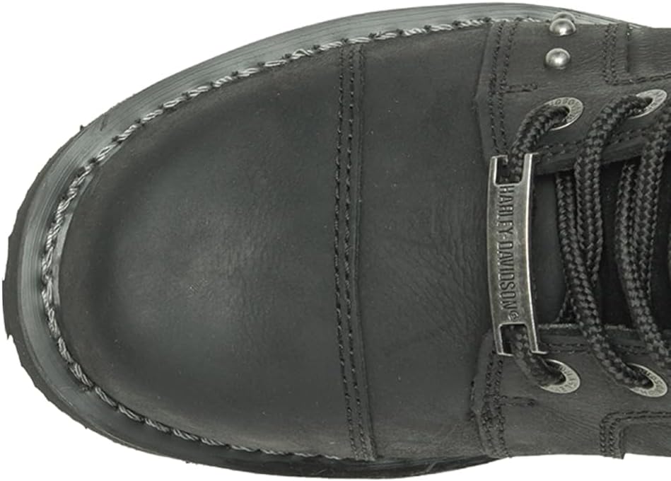 HARLEY-DAVIDSON FOOTWEAR Damen Oakleigh Motorradstiefel 35.5 EU Schwarz, 35.5 EU Schwarz