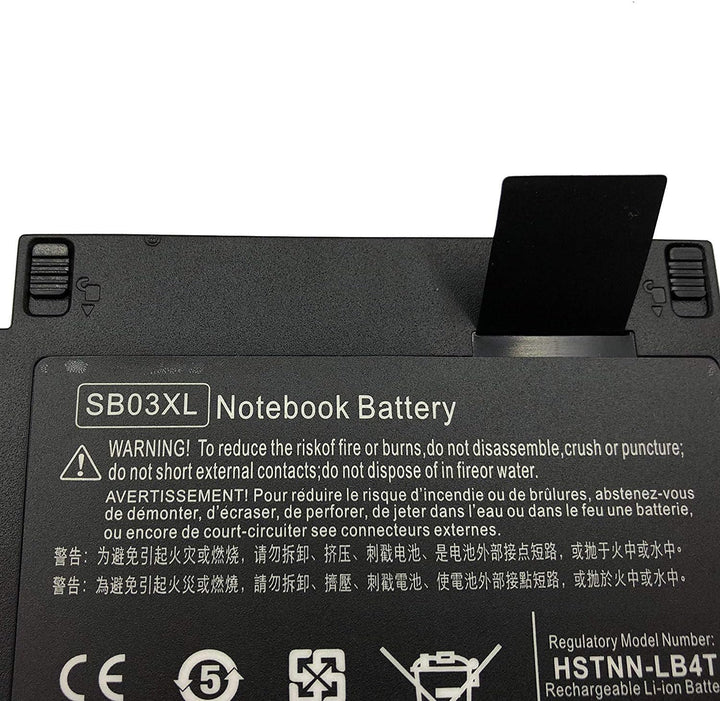 ASKC 11.1V 46Wh SB03XL Laptop Akku für HP EliteBook 720 725 820 825 G1 G2 Series SB03046XL HSTNN-LB4