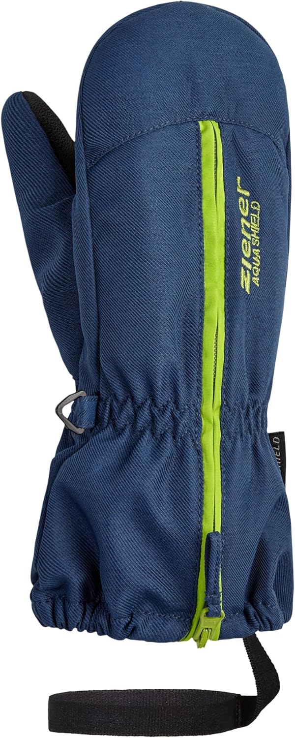 Ziener Unisex – Babys Langelo Handschuhe 110 hale navy stru, 110 hale navy stru