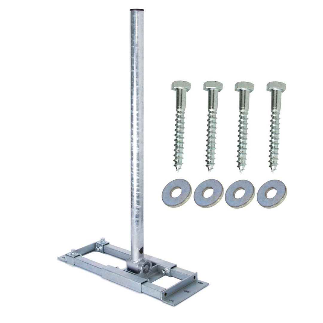 Premium X Deluxe X90-60 Dachsparrenhalter 90 cm Mast Ø 60 mm Sparrenhalter SAT Dach-Halterung feuerv