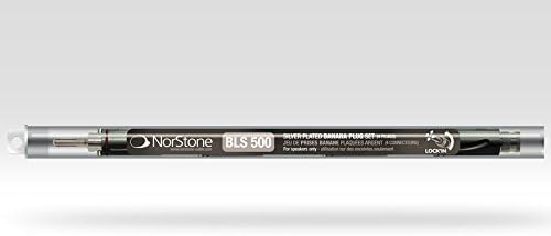 4 x Bananenstecker Norstone BLS500 Silber
