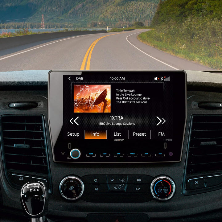 XZENT X-F285 – Autoradio kompatibel mit Ford Transit, Multimedia System/Mediencenter mit 9“ Touchscr
