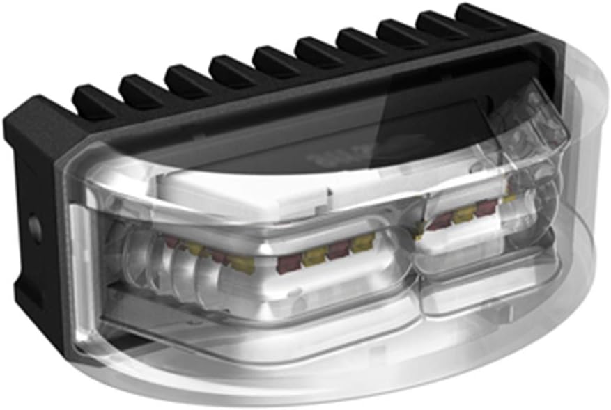 LED-MARTIN X180 Blitzmodul - 180° Abstrahlung - blau/gelb zweifarbig - versch. Haltersätze