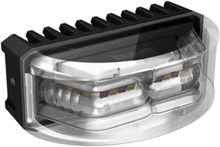 LED-MARTIN X180 Blitzmodul - 180° Abstrahlung - blau/gelb zweifarbig - versch. Haltersätze