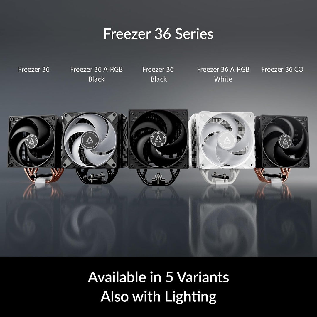 ARCTIC Freezer 36 CO - CPU Kühler mit Push-Pull für Intel &amp; AMD, Single-Tower, zwei druckoptimierte