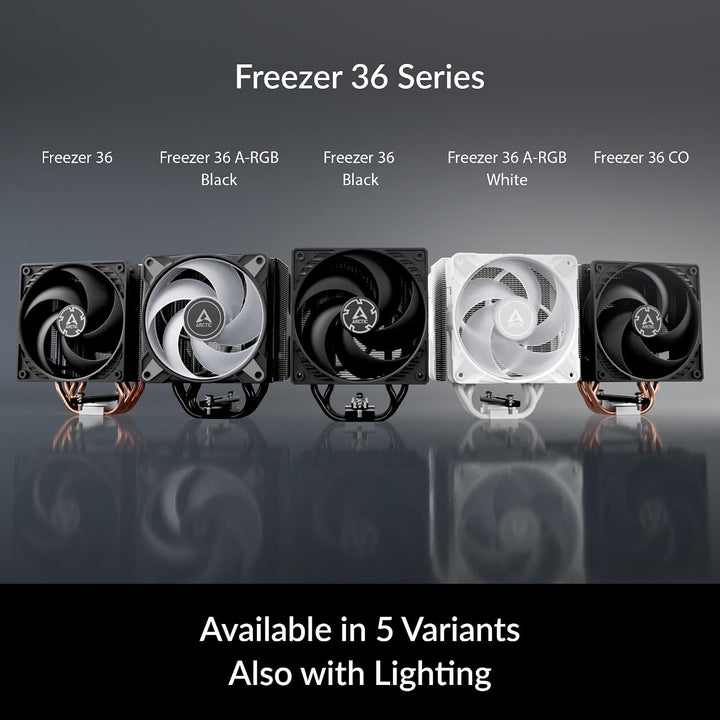 ARCTIC Freezer 36 CO - CPU Kühler mit Push-Pull für Intel &amp; AMD, Single-Tower, zwei druckoptimierte