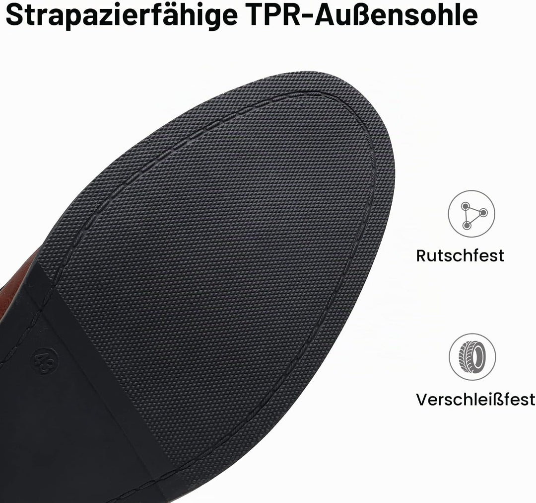 Bruno Marc Herren Anzugschuhe Klassischer Business Lederschuhe Schnürhalbschuhe Derby Oxfords Hochze