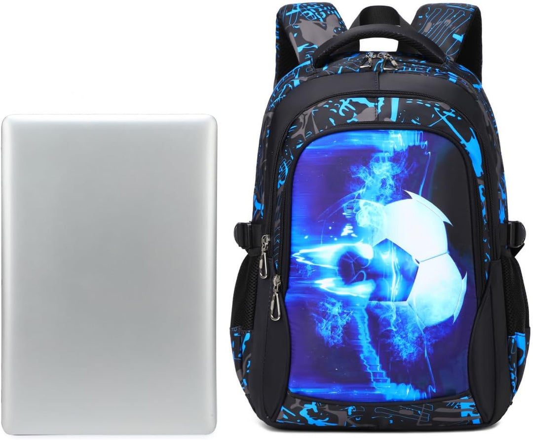 Schulrucksack Jungen Teenager Rucksäcke Kinder Schulranzen Grundschule Mittel Buchtasche Grosse Wass