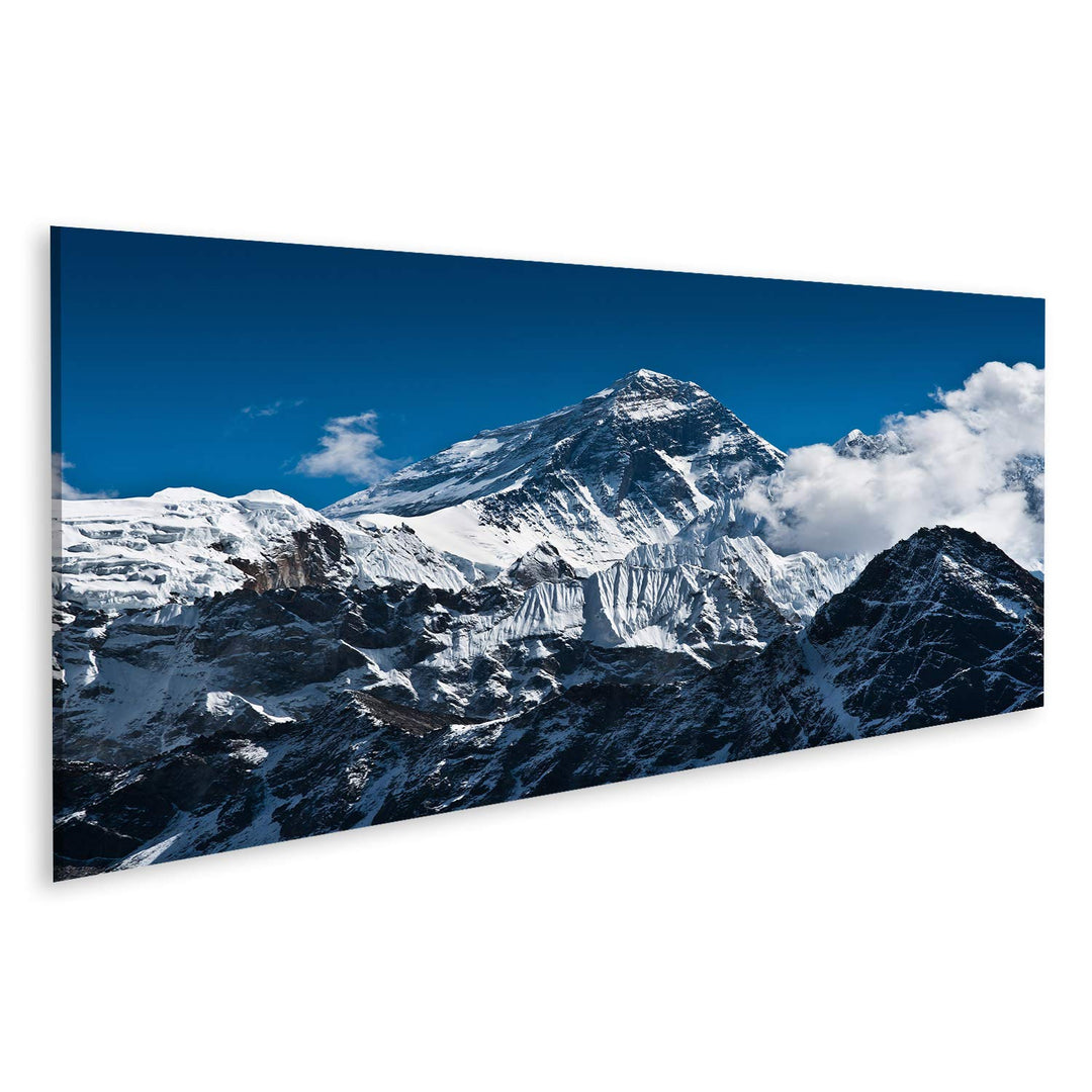 islandburner Bild auf Leinwand Mount Everest Berggipfel Top World Bilder Wandbilder Poster Leinwand