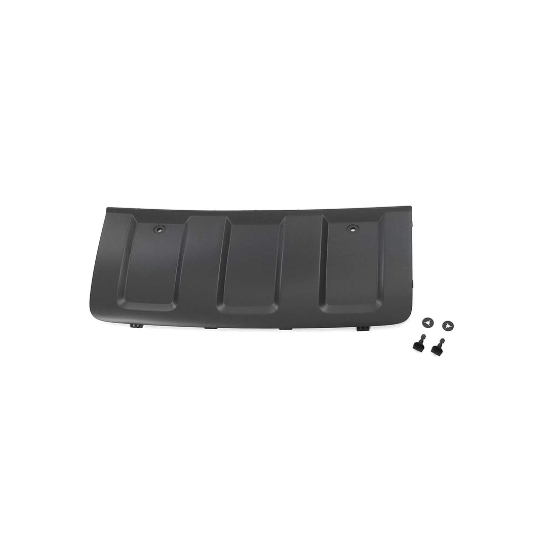 Audi 4L0807819HV7W Verschlussdeckel Mitte Anhängekupplung Abdeckung schwarz, nur für Facelift Modell