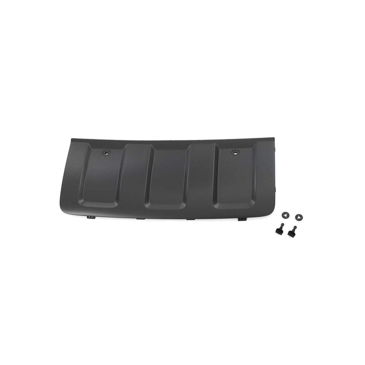 Audi 4L0807819HV7W Verschlussdeckel Mitte Anhängekupplung Abdeckung schwarz, nur für Facelift Modell