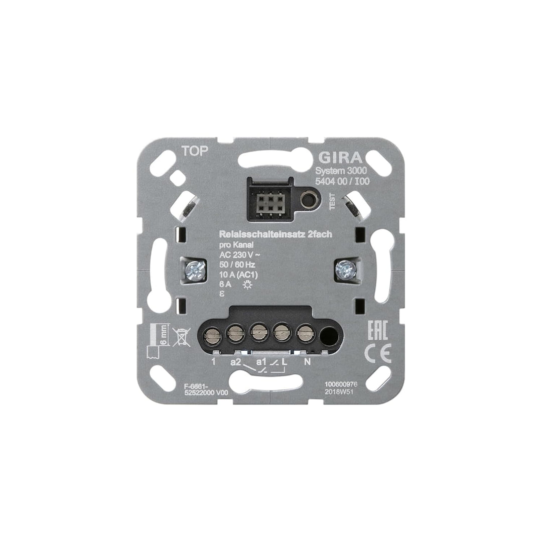S3000 Relaisschalteins. 2f Einsatz GIRA 540400