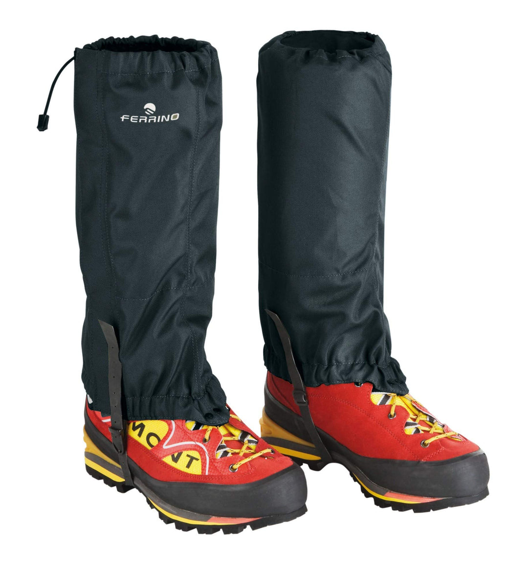 Ferrino 77313HCC.1SIZ Cervino Gaiters (Set) Black, Erwachsene, Unisex, Schwarz, Einheitsgrösse