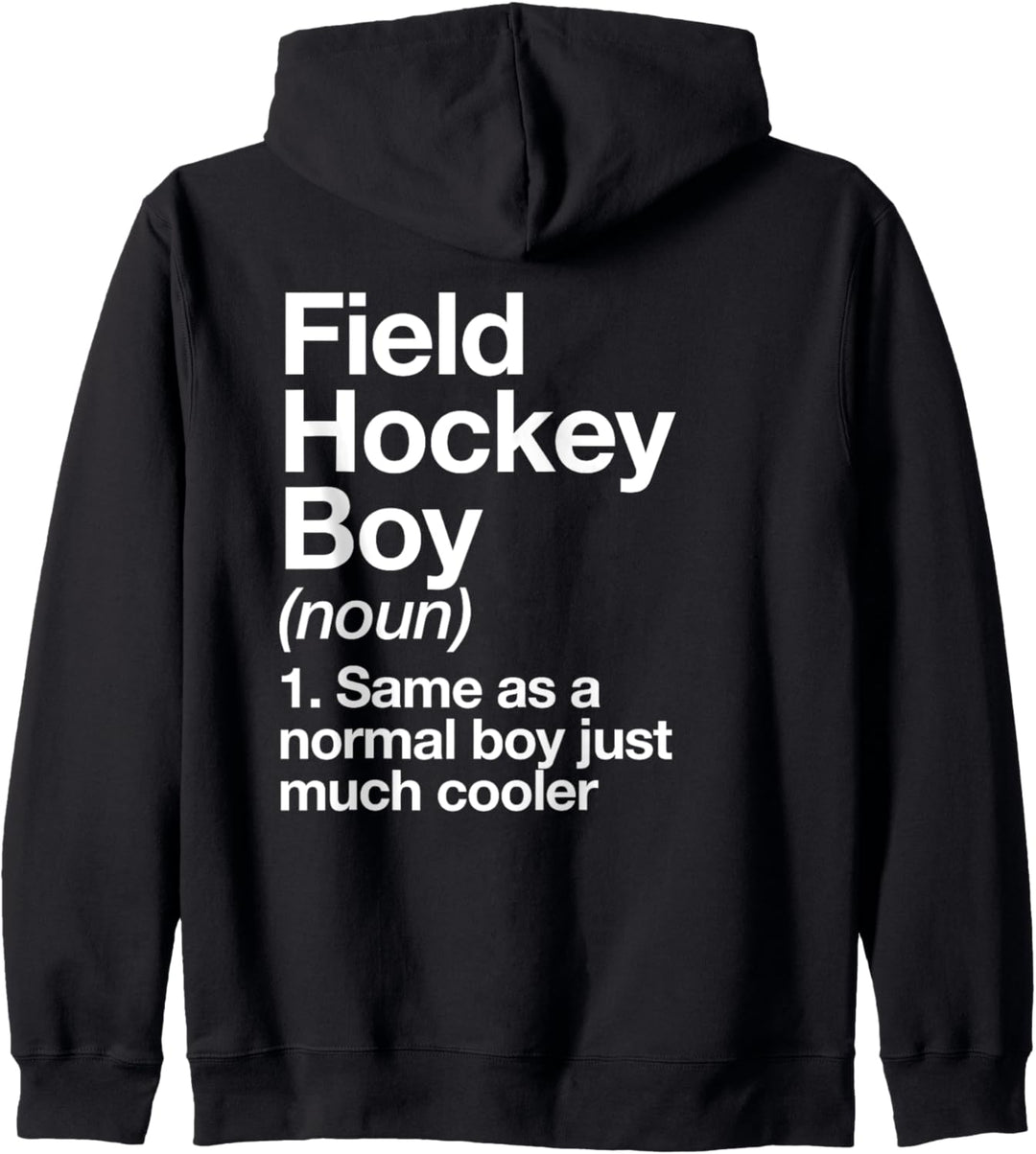 Feldhockey Junge Definition Lustige Sport Kapuzenjacke