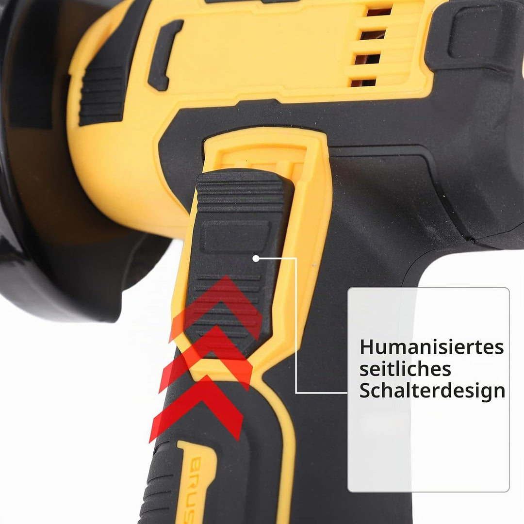 Mini Winkelschleifer,12V Akku Mini Flex 19500 rpm/76mm,Professional Mini Akku Winkelschleifer Set Ge