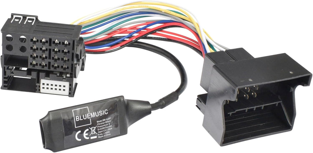BlueMusic Bluetooth Audio Musik Adapter kompatibel für BMW E60 E90 E81 E84 Z4 E89 E70 E71 E63 / Mini
