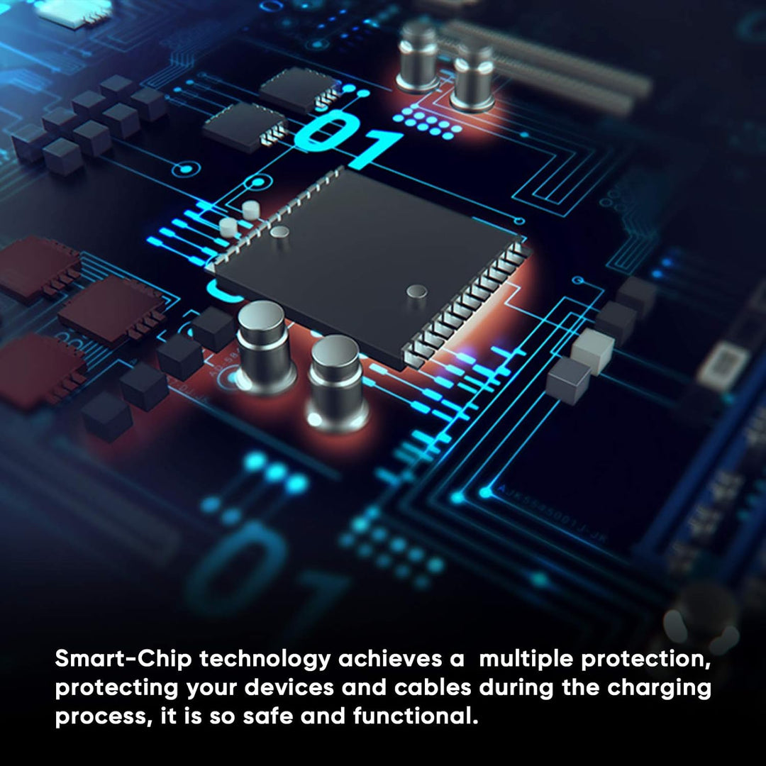 OthoKing Handy Ladestation USB Ladegerät mehrfach Ladestation für mehrere Geräte Smartphone Ladegerä