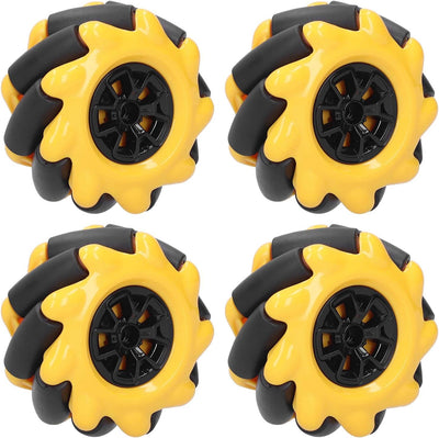 Mecanum Wheel Omni-Directional Smart Robot DIY Smart AutozubehörSpielzeugkomponenten 60 Mm(4PCS)