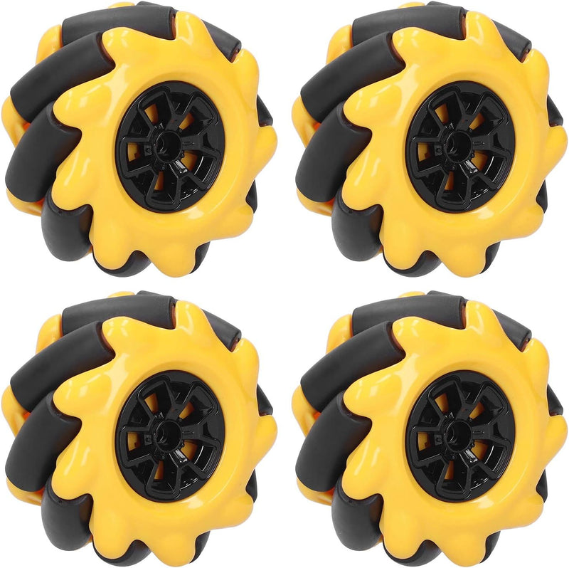 Mecanum Wheel Omni-Directional Smart Robot DIY Smart AutozubehörSpielzeugkomponenten 60 Mm(4PCS)