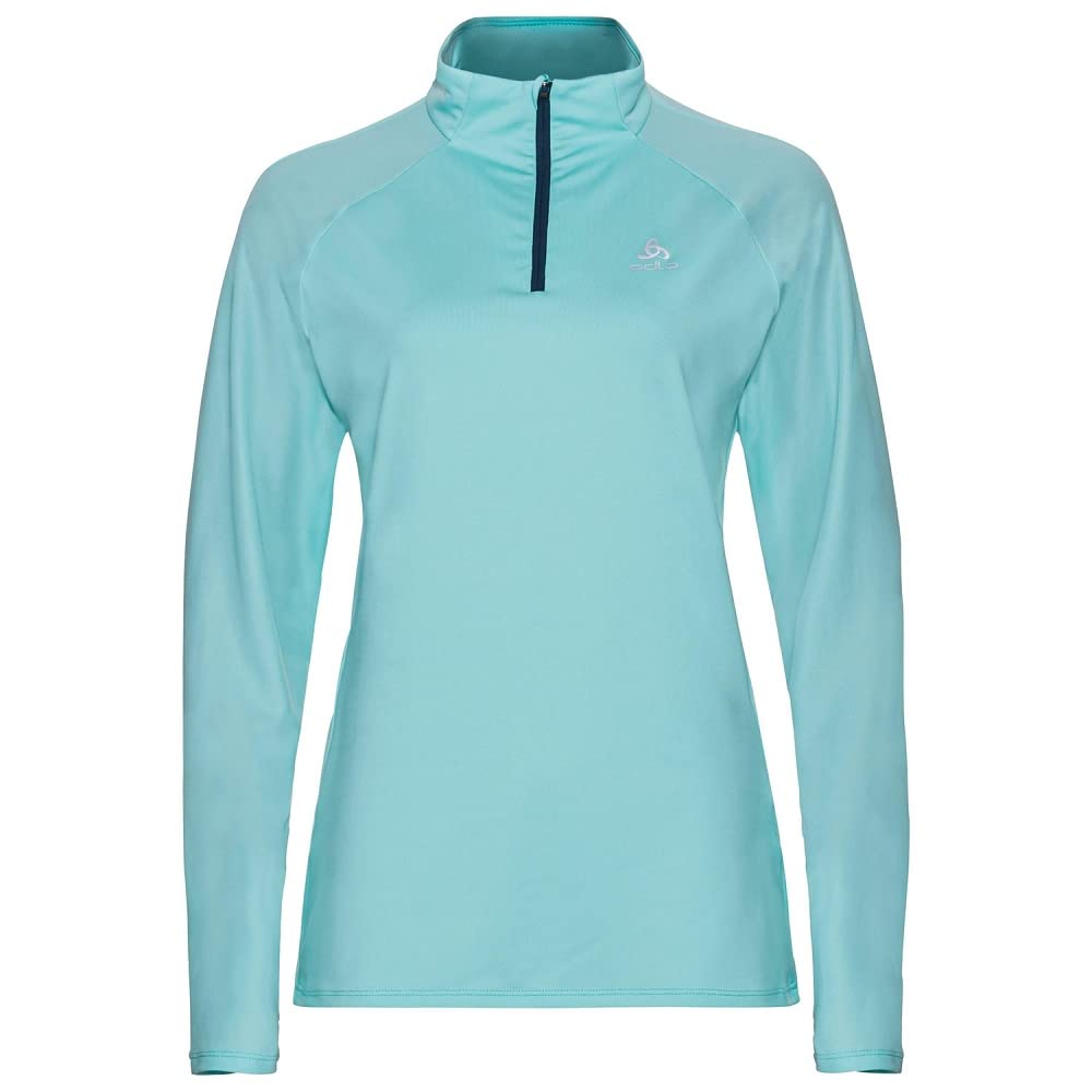 Odlo Damen Essential Ceramiwarm Half Zip Longsleeve Polynya L, Polynya L