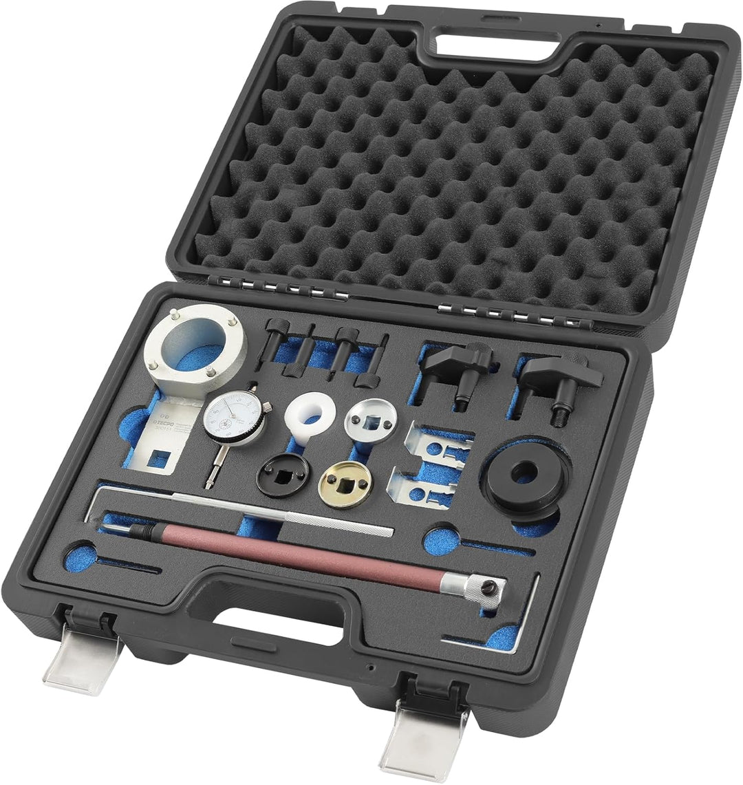 TECPO 300151 Motor Einstellwerkzeug Satz Steuerkette Wechsel passend für VAG AUDI VW 1.8 2.0 TFSI FS