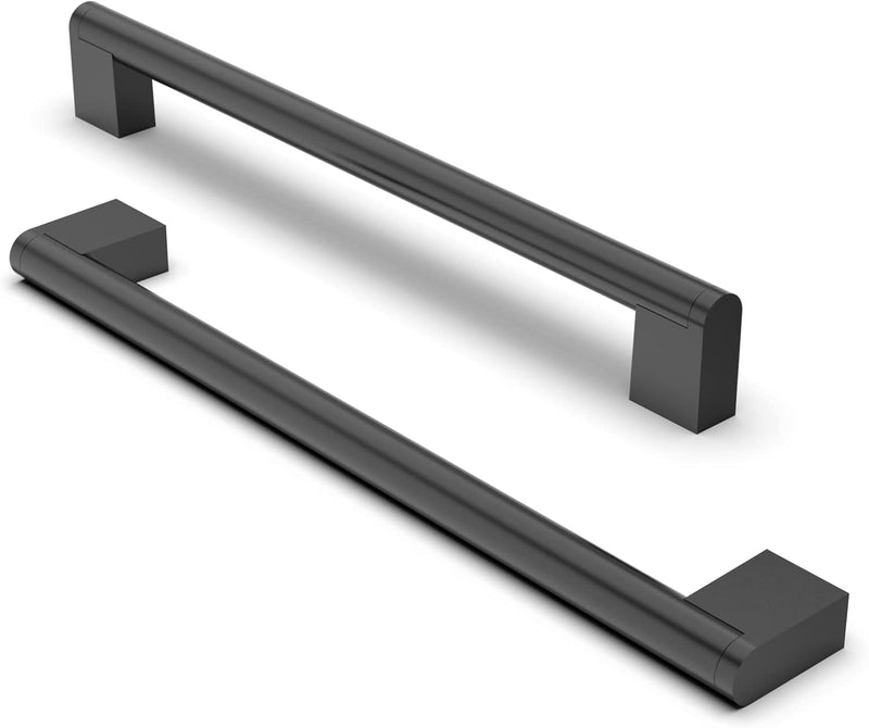 FURNIWARE 10 Stück Möbelgriffe, 224mm Bohrlochabstand Edelstahl Möbelgriffe Schrankgriffe Küche Kabi