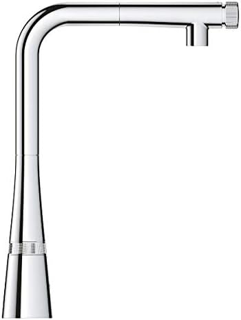 GROHE Zedra Spültischbatterie mit SmartControl | Küchenarmatur, Wasserhahn in Chrom | 31593002 Chrom