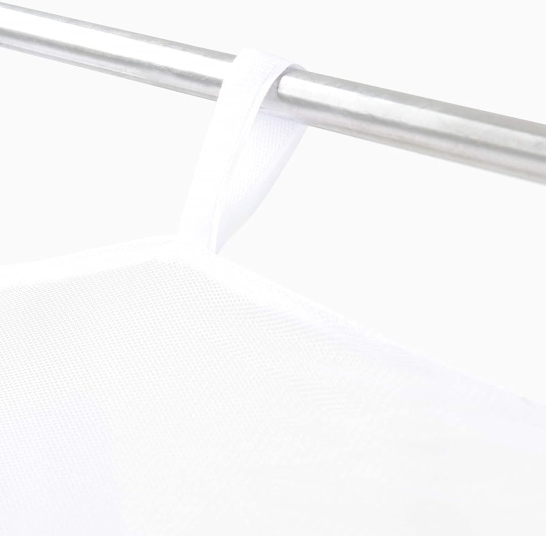 Gecheer Moskitonetz für Pavillon, 220 Mesh Polyester, Reissverschluss, Klettband, 6x3x2 m, Weiss, fü