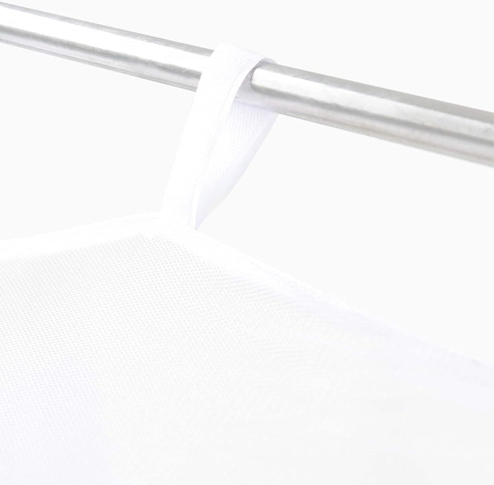 Gecheer Moskitonetz für Pavillon, 220 Mesh Polyester, Reissverschluss, Klettband, 6x3x2 m, Weiss, fü