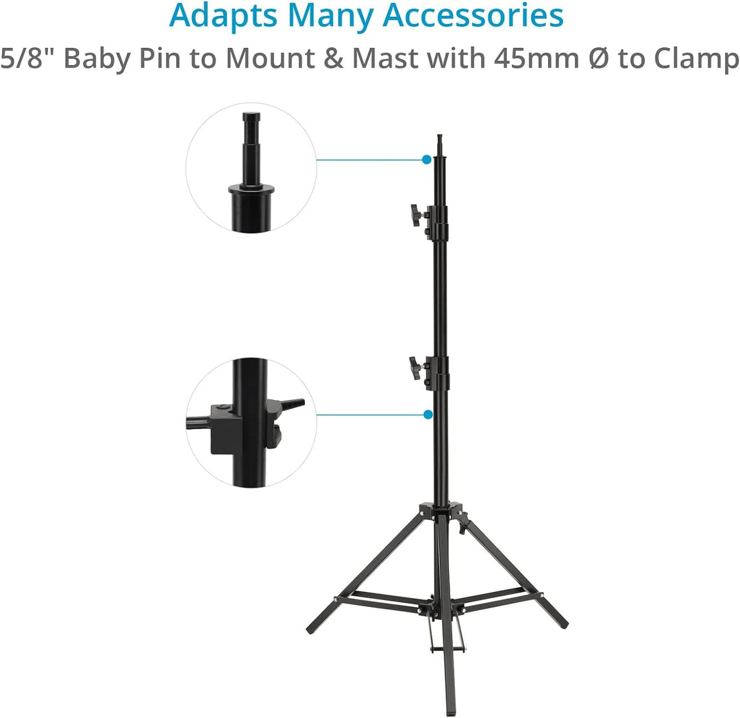 Proaim Alpha Docking Universal-Ständer mit 1,6 cm (5/8 Zoll) Baby-Pin-Halterung, für Docking-Kamera-