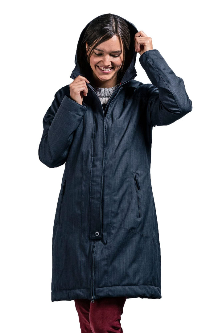 Tatonka FLOY W's Coat Women 34 grey blue, 34 grey blue