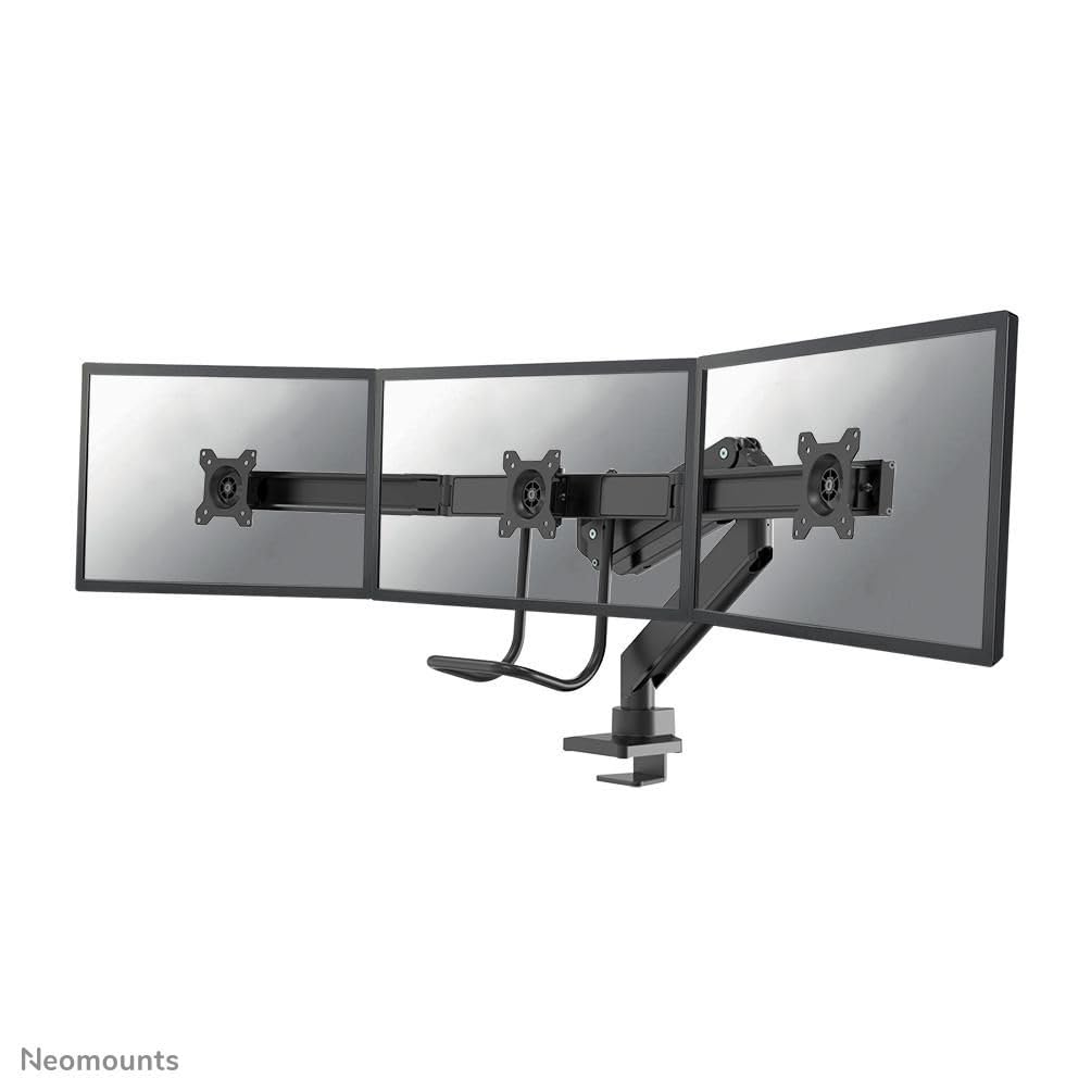 Neomounts NM-D775DX3 68,6 cm (27") Schwarz Tisch/Bank